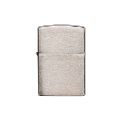 ZIPPO® | Chrome Brushed | BASIC | Mit Gravur möglich