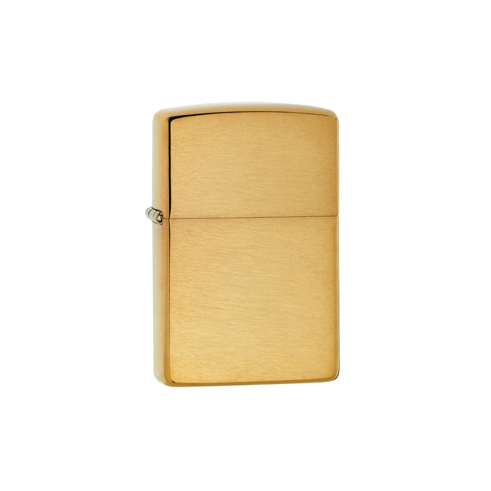 ZIPPO® | Brass Brushed | BASIC | Mit Gravur möglich