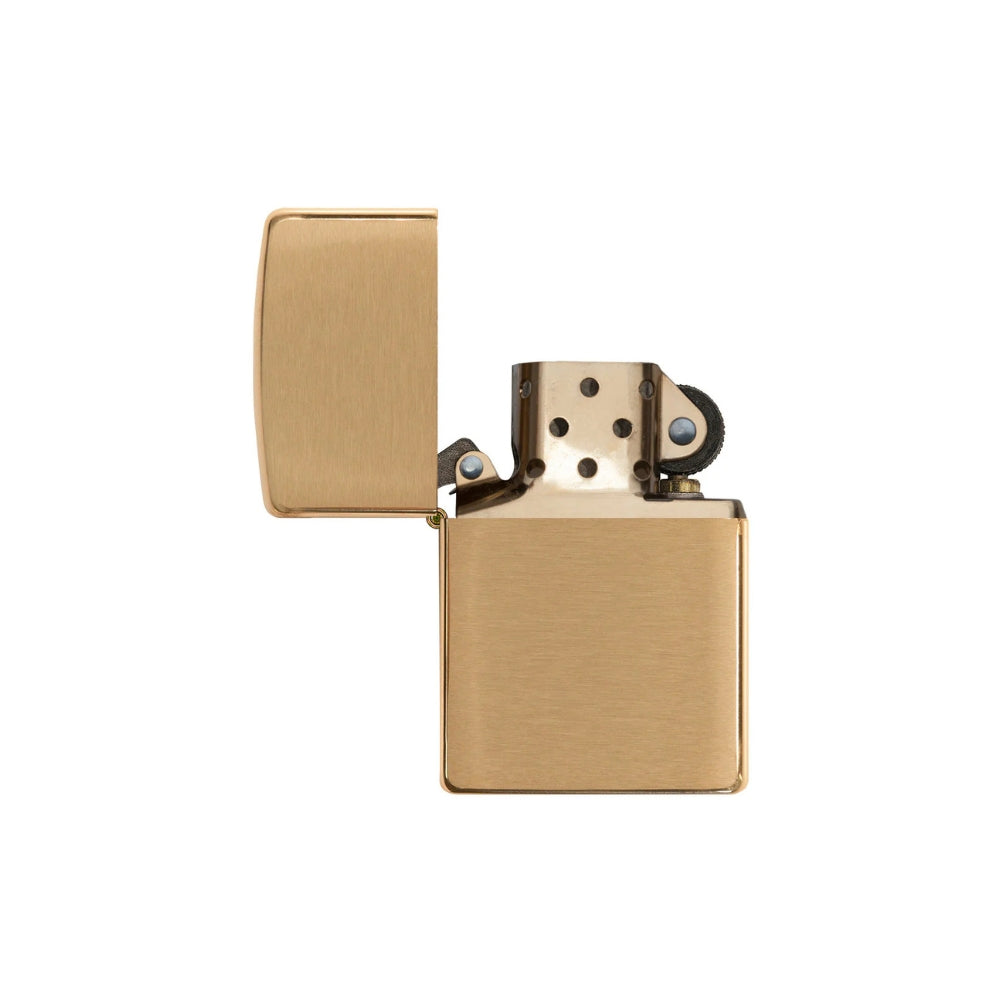 ZIPPO® | Brass Brushed | BASIC | Mit Gravur möglich