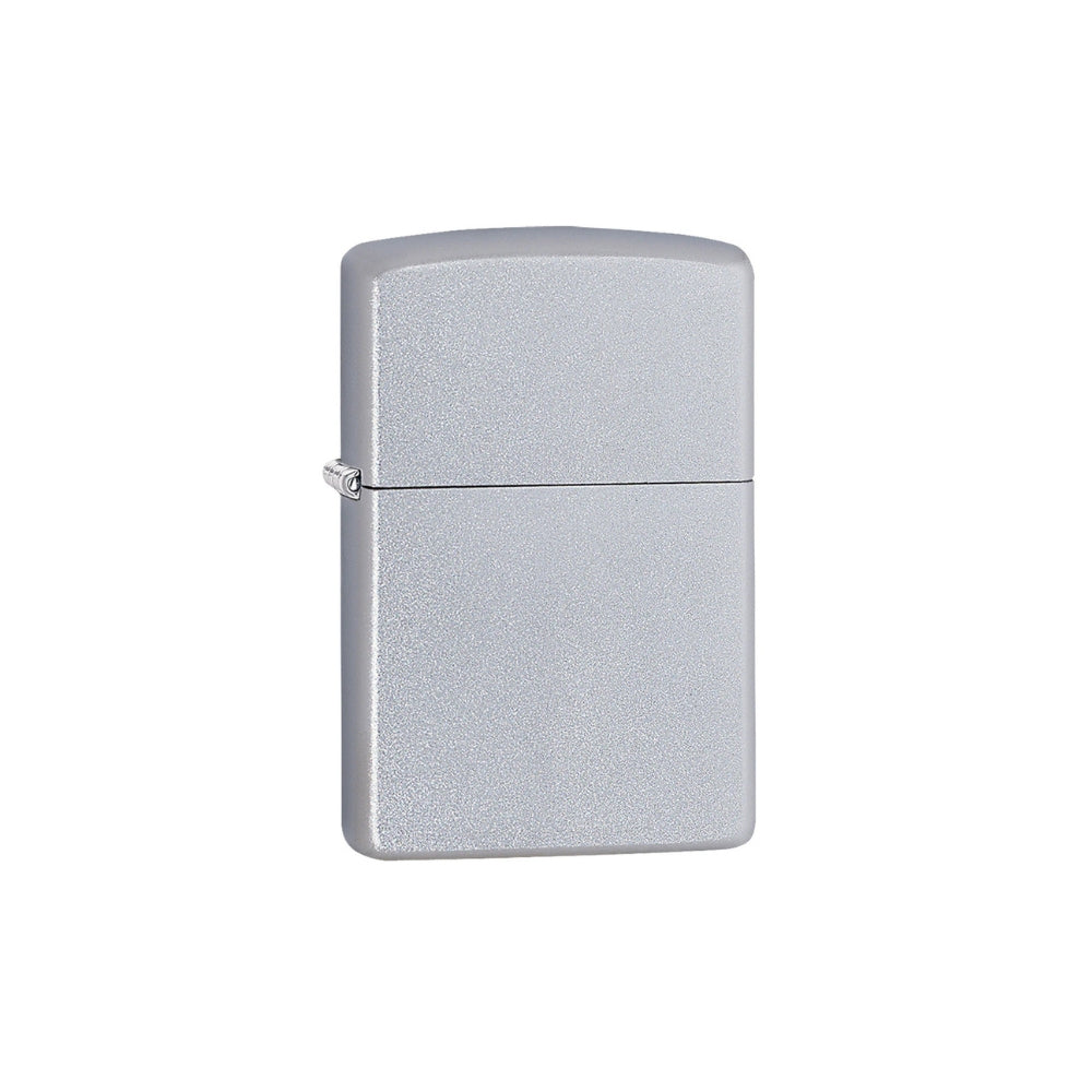 ZIPPO® | Satin Chrome | BASIC | Mit Gravur möglich