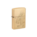 ZIPPO® Sturmfeuerzeug | Drachenschlag | Collector | High Polish Brass | Mit Gravur möglich