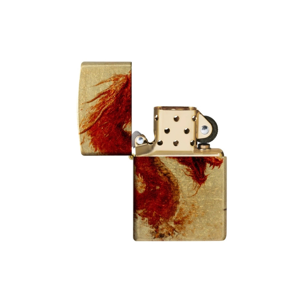 ZIPPO® Feuerzeug | Drache und Samurai | Collector | Mit Gravur möglich