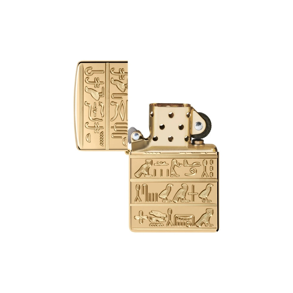ZIPPO® Feuerzeug | Hieroglyphen | Collector | Mit Gravur möglich
