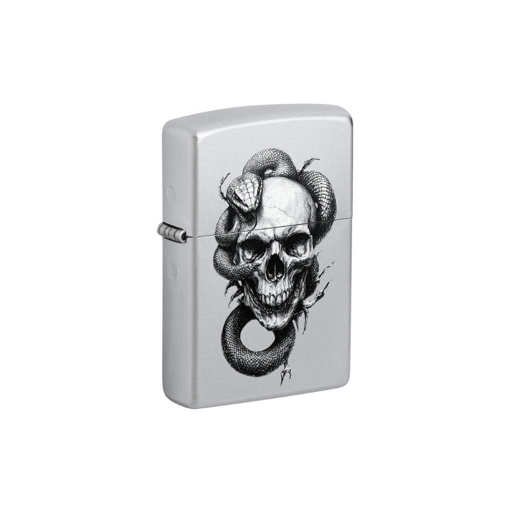 ZIPPO® Feuerzeug | Totenschädel mit Schlange | Collector | Mit Gravur möglich