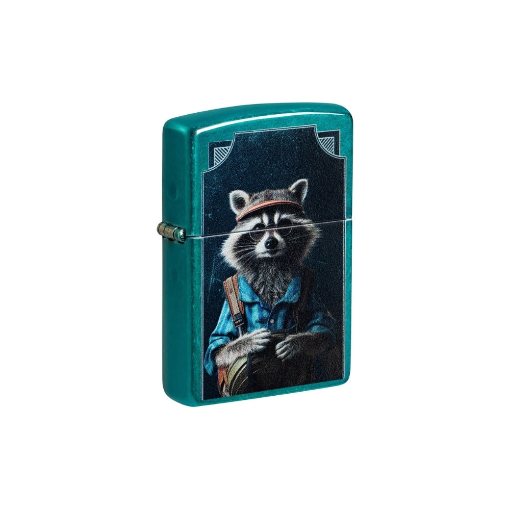 ZIPPO® Feuerzeug | Eleganter Waschbär | Collector | Mit Gravur möglich