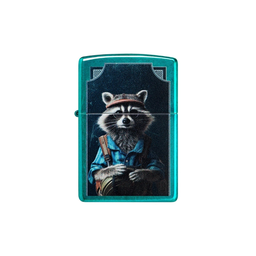 ZIPPO® Feuerzeug | Eleganter Waschbär | Collector | Mit Gravur möglich