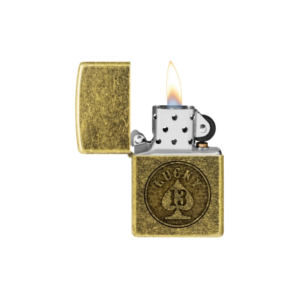 ZIPPO® Feuerzeug | Glückszahl 13 | Collector | Mit Gravur möglich