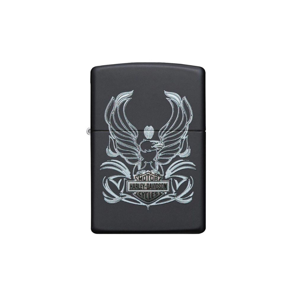 ZIPPO® | Harley-Davidson® | Black | Mit Gravur möglich