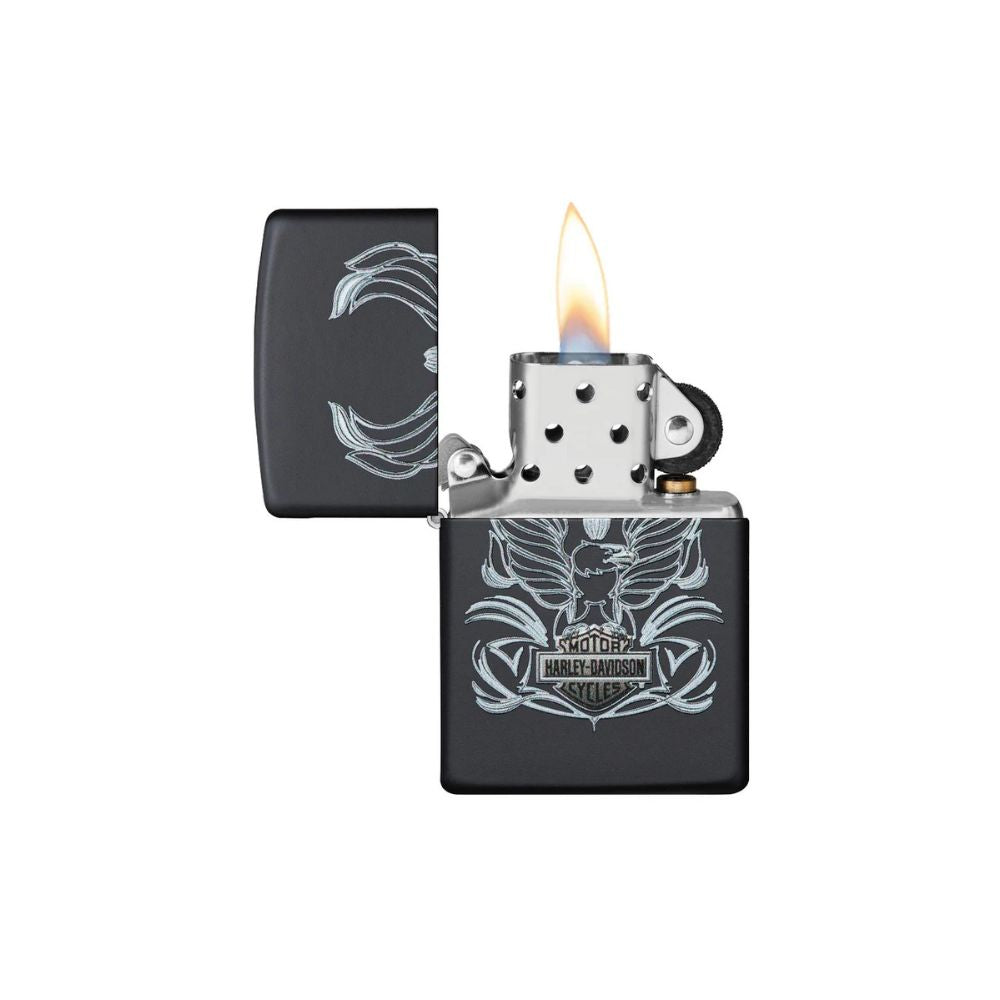 ZIPPO® | Harley-Davidson® | Black | Mit Gravur möglich